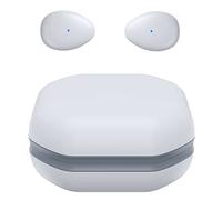 Mini Wireless Bluetooth Earbuds, Tiny Semi in-Ear Headphone Small/Light/Thin for Sleep on Side/Work/Fitness/Run/Drive, Stream Music or Podcasts from iPhone/Android Phones(White Gray)…