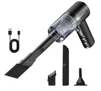 Mini Wireless Handheld Vacuum Cleaner - 120W Cordless Power Suction, 12000PA, USB Rechargeable, 30-Min Runtime - Ideal for Car & Home Cleaning