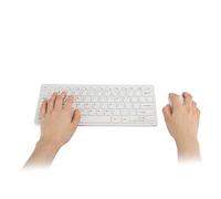 Mini Wireless Keyboard with USB Interface, with Protective Keyboard and Mouse Combination, for Home and Long-term Computer Accessories (K-03)