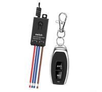 Mini Wireless Relay Switch 10A with Extended Range Operation, Perfect for Various Electrical Projects (A)