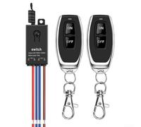 Mini Wireless Relay Switch 10A with Extended Range Operation, Perfect for Various Electrical Projects (B)