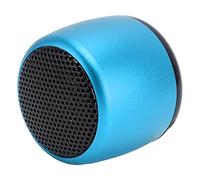 Mini Wireless Speaker Rechargeable BT 5.0 Speaker for Phone Tablet PC, Compact Design for On-The-Go Music Lovers, Aluminum Alloy (Blue)