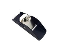 Mini Wood Plane, Aluminum Woodworking Planer Manual Carpenter Block Plane for Trimming, Edge Rounding, Carving (Black)