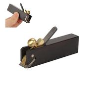 Mini Wood Plane, Ebony Tiny Block Plane DIY Woodworking Planer Hand Tool for Woodworkers Carpenters Carpenters Hobbyists Makers DIY Enthusiasts