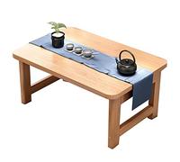 Mini Wooden Tea TableSmall Coffee Table for Home Study Reading Dining Balcony & Bay Window60x40x35cmPerfect for Relaxation & MultiFunctional Use