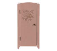 Mini Wooden Wardrobe Pink one size