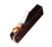 Mini Woodworking Hand Planer with Flat, Scraping, Wire, Round & Inner for Trimming, Chamfering and Deburring, 13-14mm Width, Tool Steel Cutter for DIY(C)