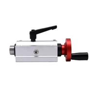 Mini Woodworking Lathe Telescopic Top Seat Rotary Convertible Top Circular Pointed B12 Drill Chuck(Extended 1)
