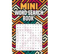 Mini Word Search Book: For Pocket, Purse and Travel A Small Size - Word Search Book