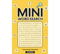 Mini Word Search Puzzle Book for Adults: 100 Easy 10x10 Puzzles with 10 Words Each, Includes 10 Bonus Puzzles, Fun and Relaxing Pocket Size Brain Games