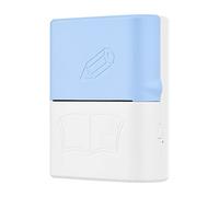 Mini Wrong Question Printer Portable Pocket Thermal Printer Photo Text Web Printer Inkless Printing (Color : Blue) (Blue)