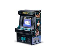 Basic Fun Arcade Classics Mini WWE - Retro Handheld Game with Joystick, Full-Colour Screen & Authentic Sound Effects - Batteries Included, Black