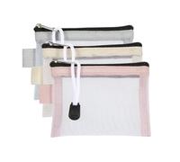 Mini Zipper Pouches - 3 x 4.3 inch Travel Cosmetic Bags for Makeup, Keys, Toiletriesy,Card& Essentials, 3 Colour-C, 3-Pack 3 X 4.3 Inch Mini Zipper Pouches