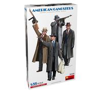 MiniArt Plastic Model Kit American Gangsters 1:35 Scale Figure Set (4)