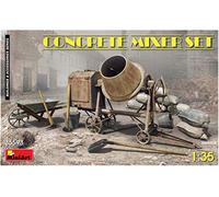Miniart 1: 35 - Concrete Mixer Set