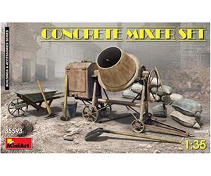 Miniart 1: 35 - Concrete Mixer Set