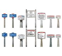 Miniart 1:35 - Concrete Road Signs, France 1930-40s, N & E (US IMPORT)