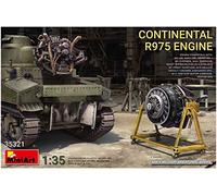 Miniart 1:35 - Continental R975 Engine, Molded Color