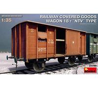 Miniart 1:35 - Covered Goods Wagon (Railway) 18t NTV Type