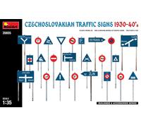Miniart 1/35 Czechoslovakian Traffic Signs 1930-40s # 35655