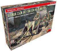Miniart 1:35 - German 7.5 PaK 40 Mid w/Artillery Crew Ltd