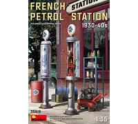 Miniart 1:35 - French Petrol Station 1930-10940's