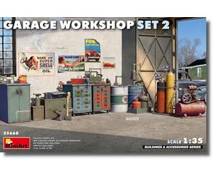 Miniart 1:35 - Garage Workshop Set #2