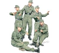 MiniArt Model Kit 1:35 - German AFV Crew MA35415 - Special Edition (Molded Color)