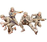 MiniArt Scale Model Kit MIN35467 German Elite Gun Crew Military Figures 1:35 Molded Color
