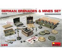 MIN35258 - Miniart 1:35 - German Grenades & Mines Set