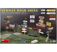 1:35 Miniart German Road Signs Ww2 (Eastern Front Set 1) Kit MA35602 Model