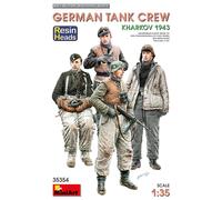 Miniart 1/35 German Tank Crew, Kharkov 1943 W/Resin Heads - 35354