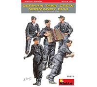 MiniArt Model Kit 1:35 German Tank Crew (Normandy 1944) Special Edition MIN35275