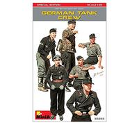 Miniart 1:35 - German Tank Crew Special Edition, Green, Grey, Black