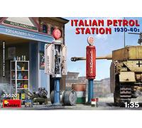 Miniart 1:35 - Italian Petrol Station 1930-10940's