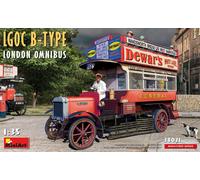 Miniart 1/35 LGOC B-Type London Omnibus # 38021