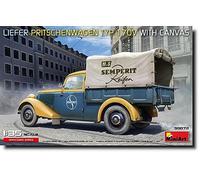 Miniart 1:35 - Liefer Typ170V Pritschenwagen with Canvas