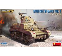 MiniArt Model Kit British M3 Stuart Mk I Late Production – Interior – 1:35