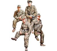 Miniart 1:35 - Panzer Crew, France 1944 Resin Heads, Olive green, brown