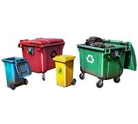 Miniart 1:35 - Plastic Trash Cans