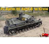 Miniart 1: 35 - PZ.Kpfw.III Ausf.B with Crew