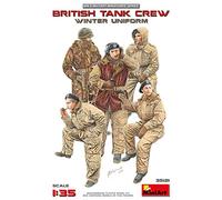MiniArt 1:35 Scale British Tank Crew Winter Uniform Building kit (Multi-Colour),Small