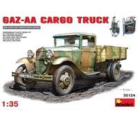 MiniArt 1:35 Scale GAZ-AA Cargo Truck Plastic Model Kit