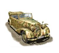 Miniart 1:35 Scale German Staff Car 170V Cabrio Plastic Model Kit