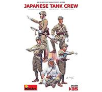 Miniart 1:35 Scale Japanese Tank Crew Plastic Model Kit