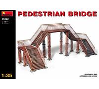 MiniArt 1:35 Scale Pedestrian Bridge Plastic Model Kit, 34.4 x 24.4 x 7.8 centimetres, White