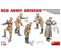 Miniart 1:35 Scale Red Army Drivers Plastic Model Kit