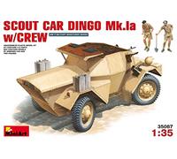 Miniart 1:35 Scale Scout Car Dingo Mk 1a w/crew Plastic Model Kit