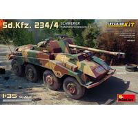MiniArt 1/35 Scale - Sd.Kfz.234/4 Schwerer Panzerspahwagen 7.5cm Model Kit 35427