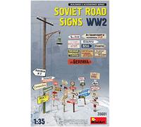 Miniart 1: 35 - Soviet Road Signs WWII